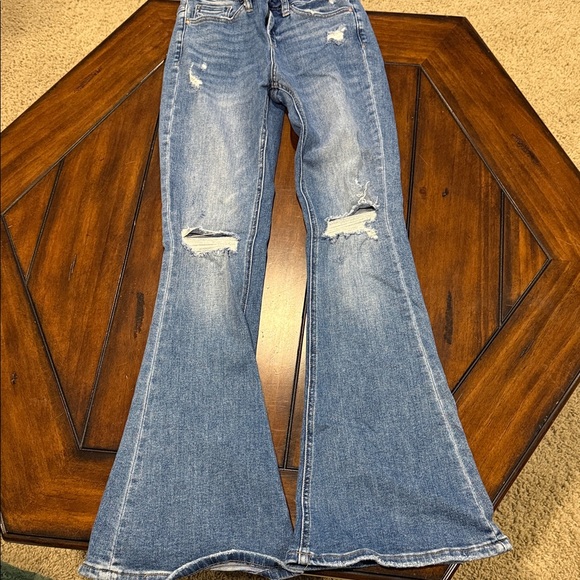 Altar'd State Denim - Altar'd State Light Blue Flare Jeans